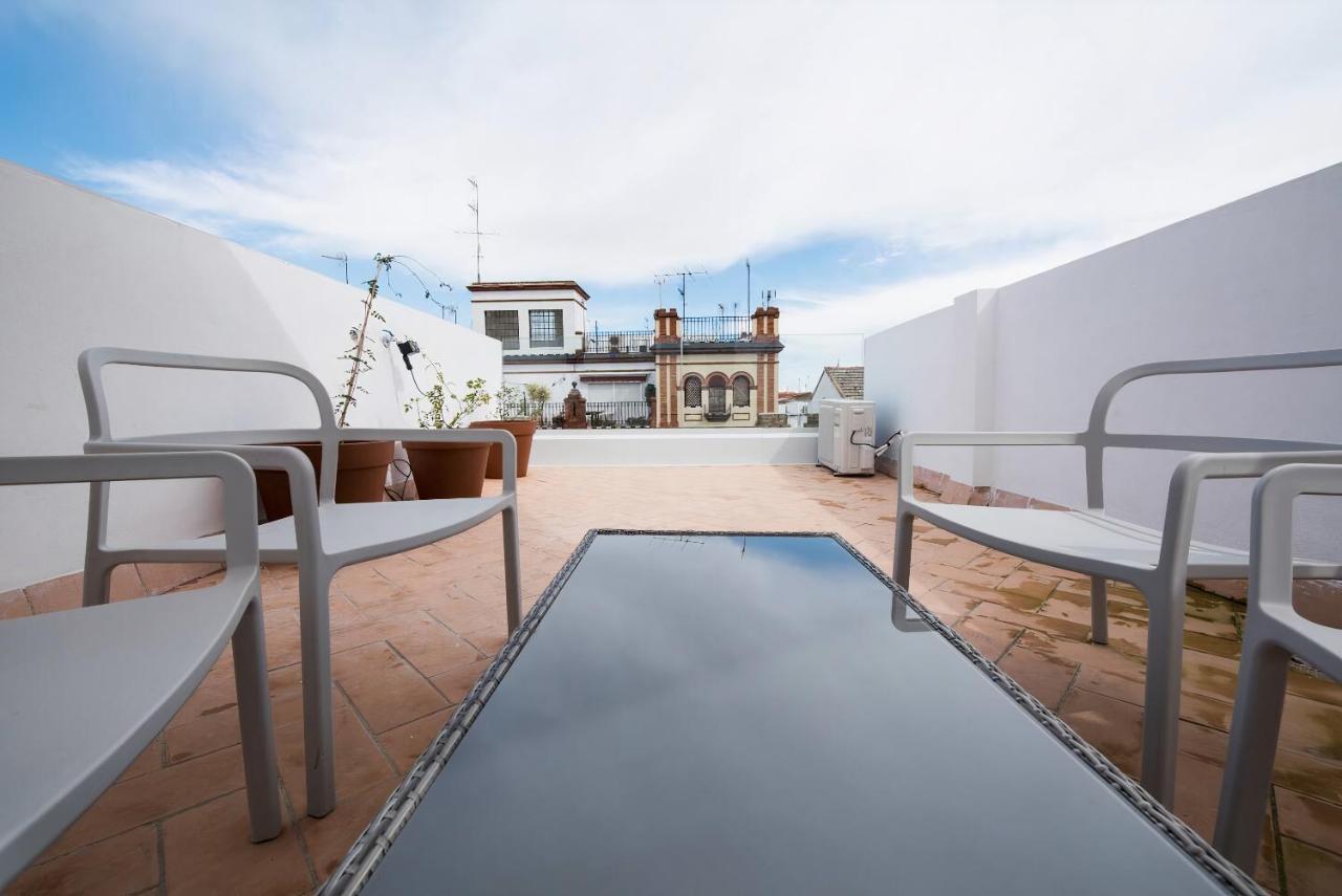 Pop Art Feria Luminoso Duplex Con Terraza Privada Apartment Seville Exterior photo